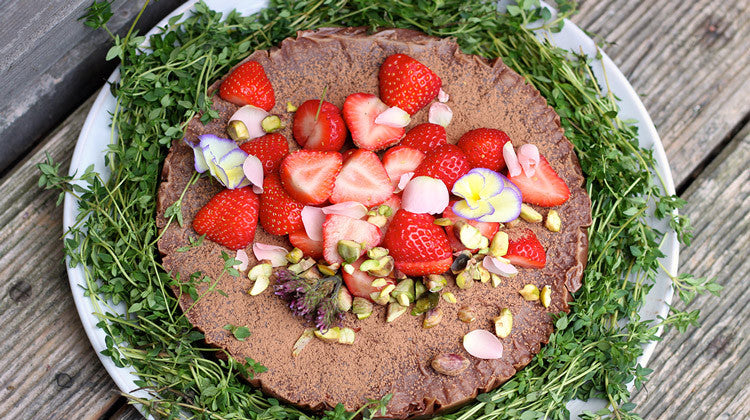 Raw Chocolate Nourishing Protein Torte