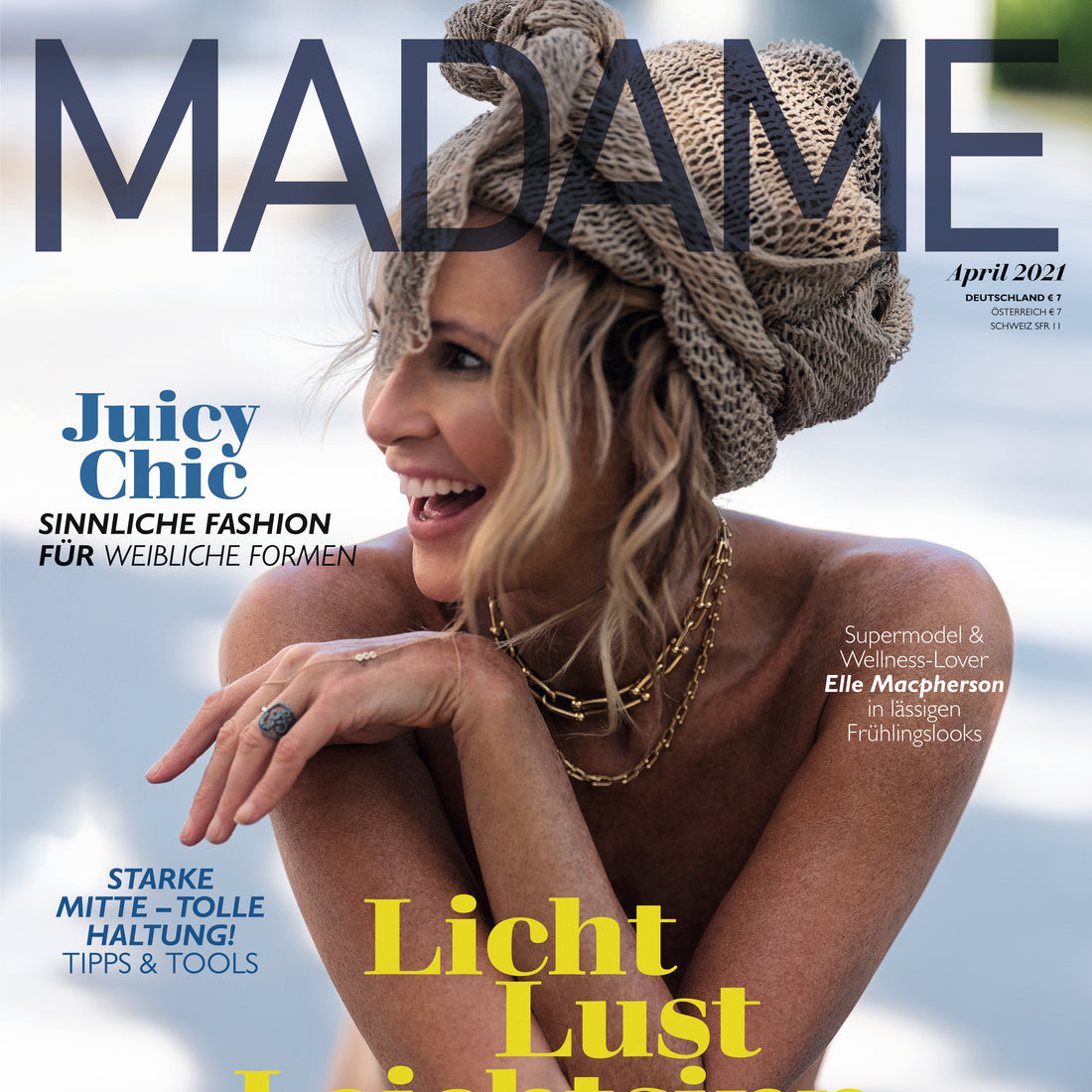 Elle Is Madame Magazine's April Cover Star