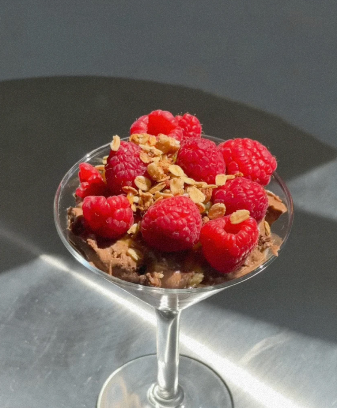 Chocolate Protein Parfait