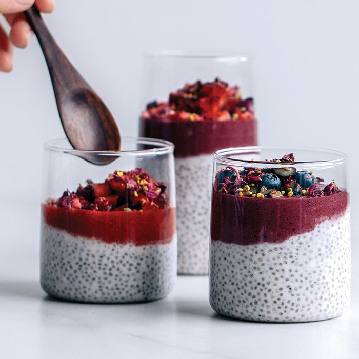 RECIPE: Antioxidant Berry Compote Chia Pudding