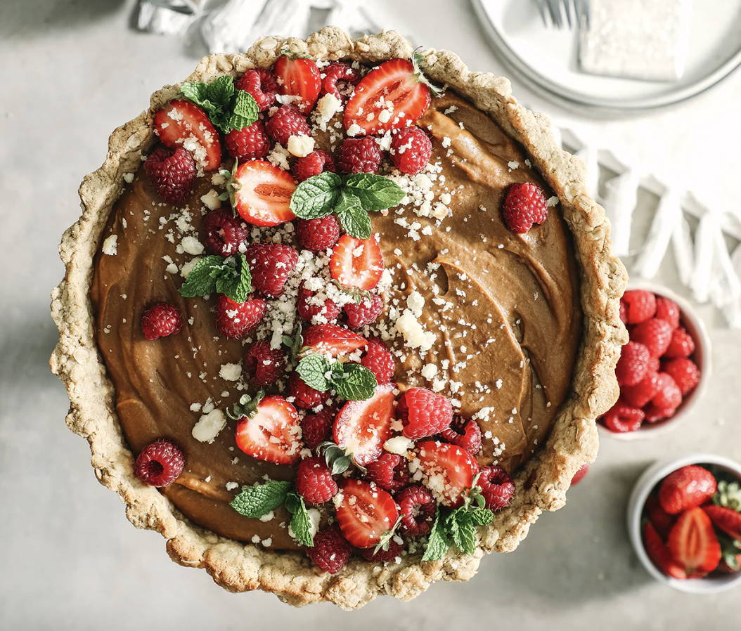 Healthy Christmas Tart