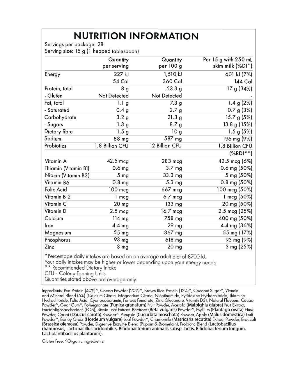 The Super Kids Elixir + Protein