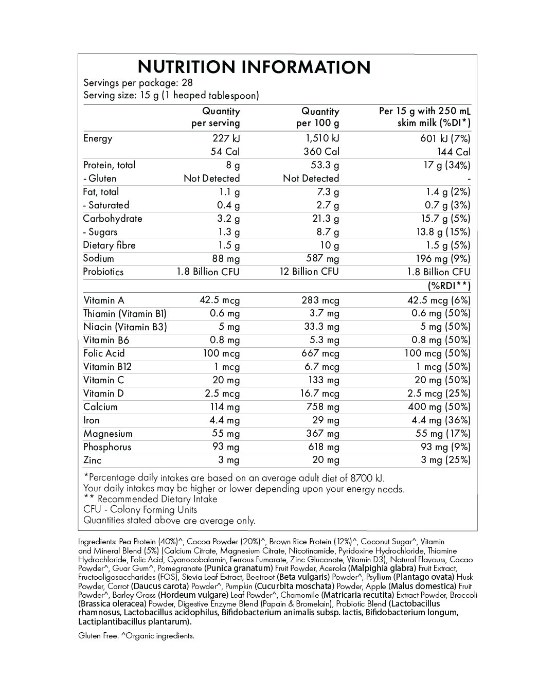The Super Kids Elixir + Protein