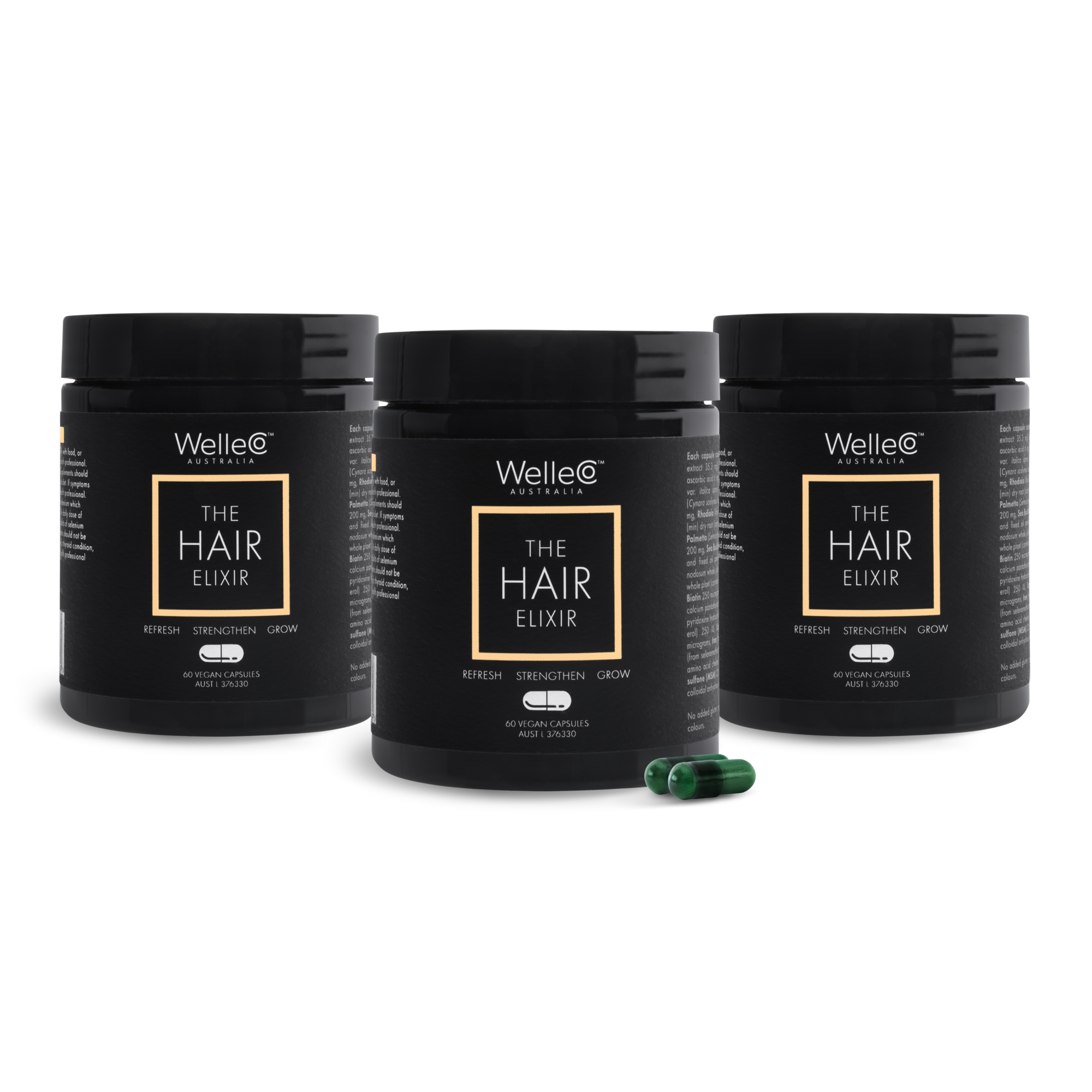 The Hair Elixir Three Month Pack