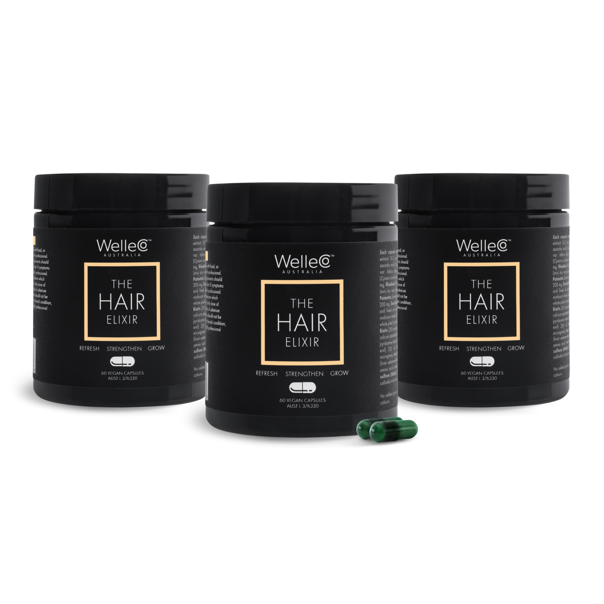 The Hair Elixir Three Month Pack