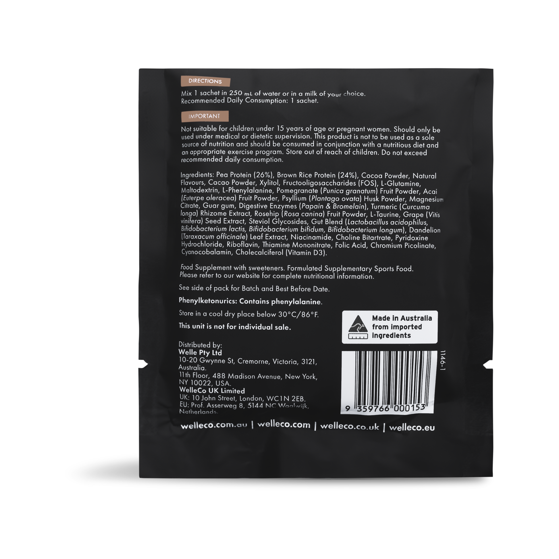 Nourishing Protein Mini (One Serve)