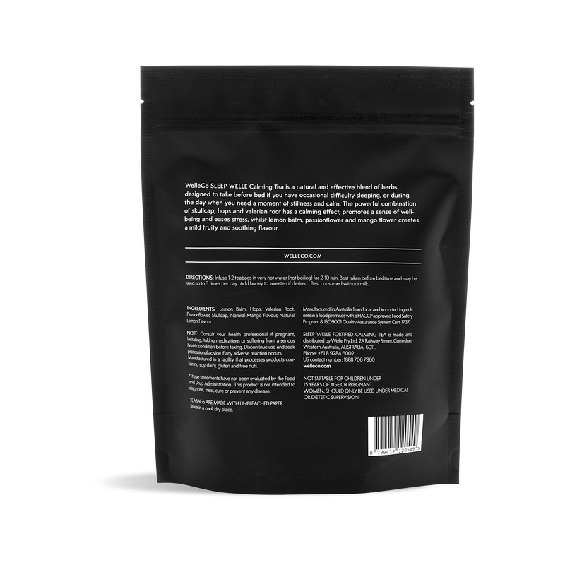 Sleep Welle Calming Tea